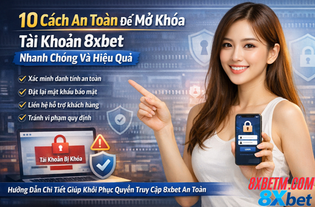 Liên hệ bộ phận hỗ trợ chính thức của 8XBET để được xử lý nhanh