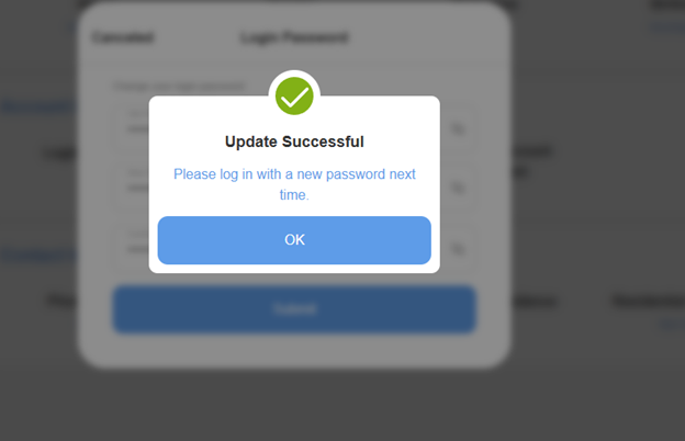 Lưu và xác nhận thay đổi 8XBET