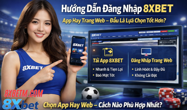 Tổng quan các cách đăng nhập 8xbet
