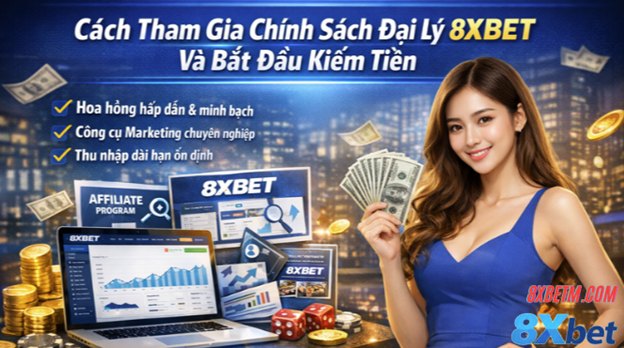 Tham gia đại lý 8xbet, bắt đầu kiếm tiền ngay